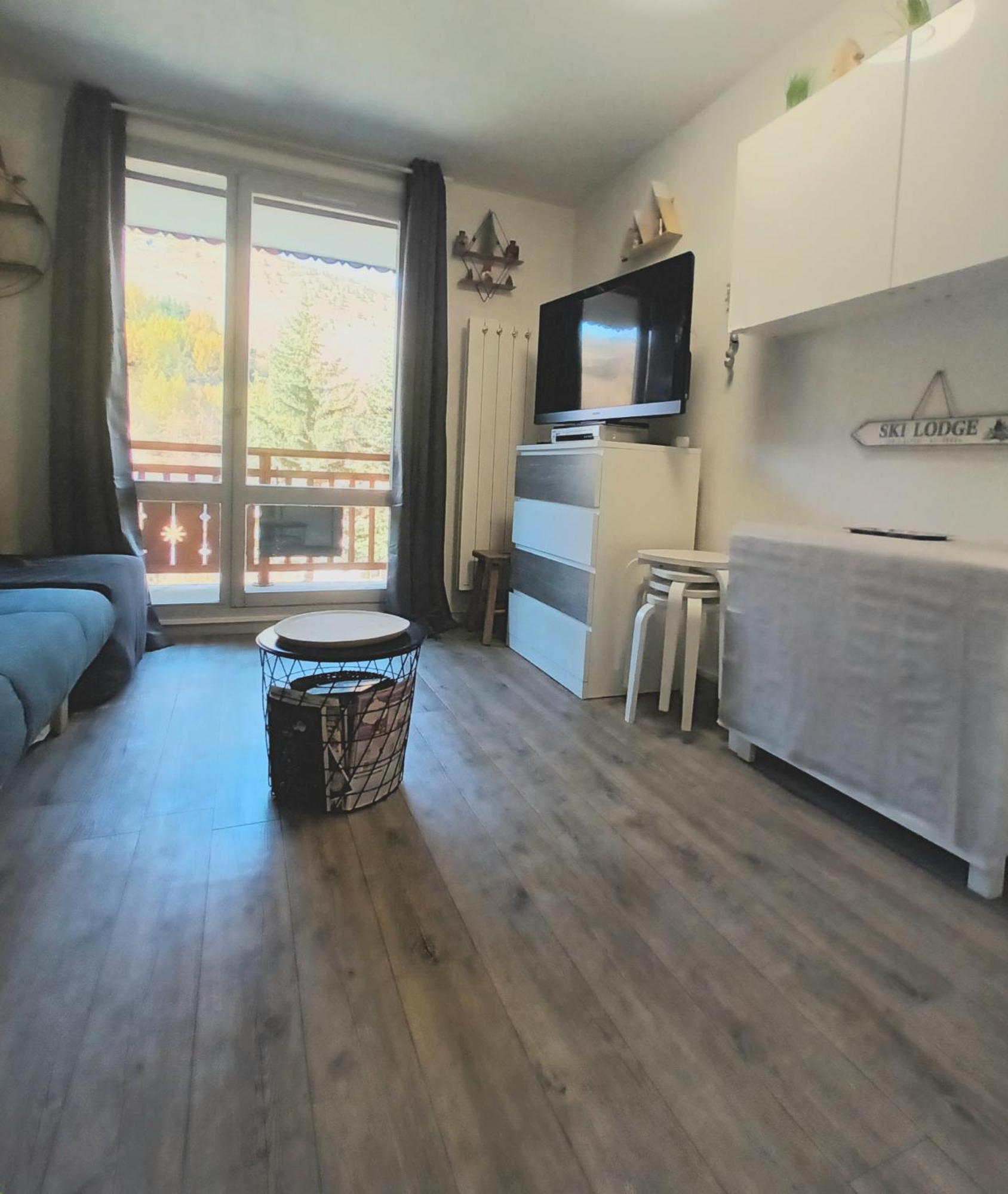 Studio 2 Alpes, Proche Lac Buissonniere, Menage Inclus, Balcon, Parking לס דה-אלפס מראה חיצוני תמונה